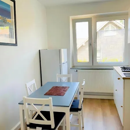 公寓 Duesseldorf Messe And Airport, 2-bedroom With Kitchen And Garden